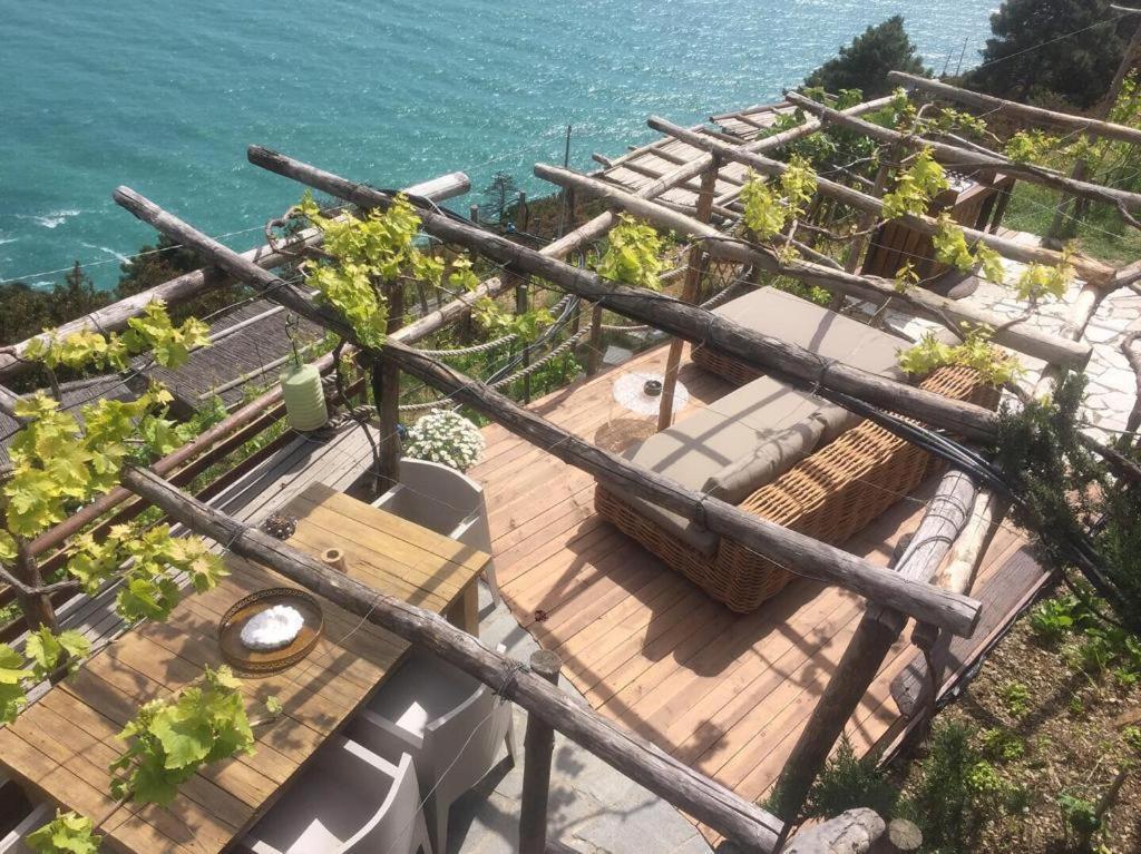 Refuge Uwabio Organic Vineyard Cinqueterre Villa Riomaggiore Exterior foto