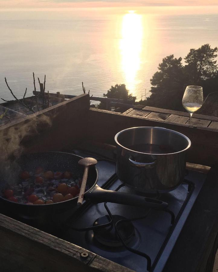 Refuge Uwabio Organic Vineyard Cinqueterre Villa Riomaggiore Exterior foto