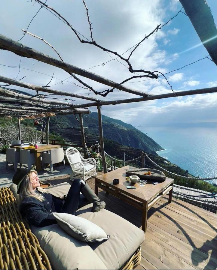 Refuge Uwabio Organic Vineyard Cinqueterre Villa Riomaggiore Exterior foto
