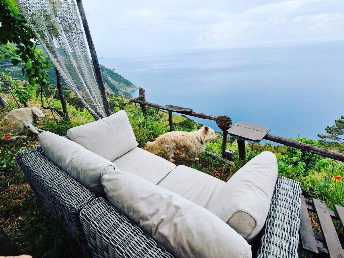 Refuge Uwabio Organic Vineyard Cinqueterre Villa Riomaggiore Exterior foto