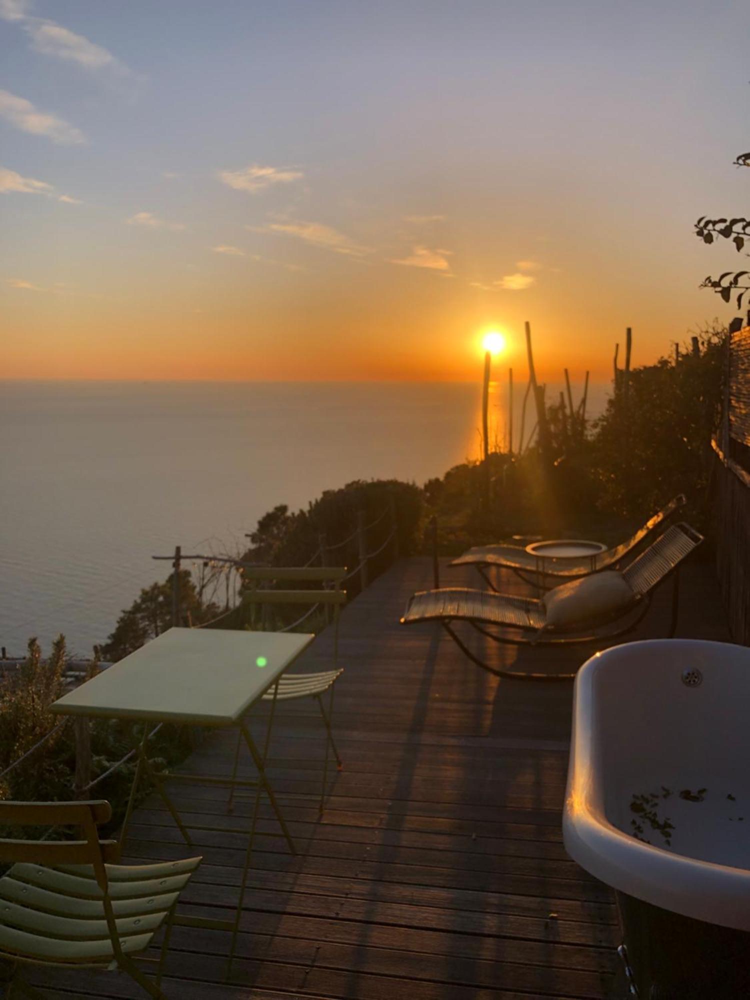 Refuge Uwabio Organic Vineyard Cinqueterre Villa Riomaggiore Exterior foto