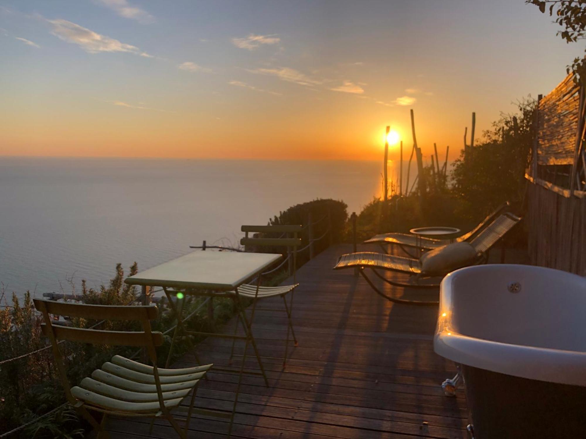Refuge Uwabio Organic Vineyard Cinqueterre Villa Riomaggiore Exterior foto